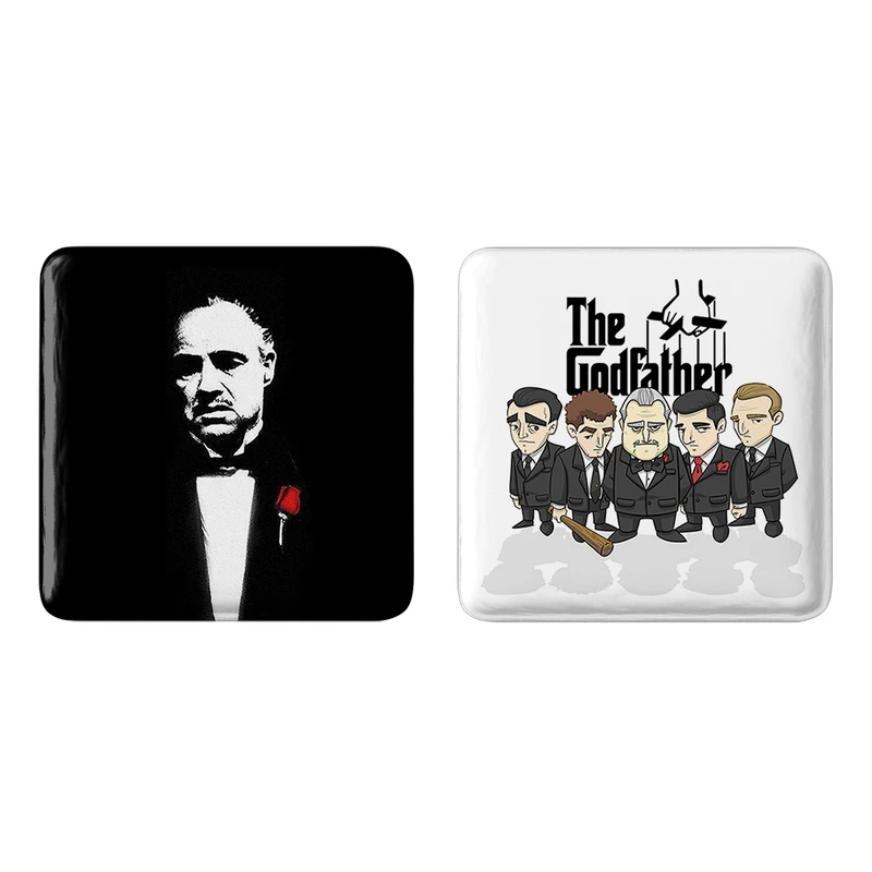 مگنت خندالو طرح پدرخوانده The Godfather کد 1014510155 مجموعه 2 عددی