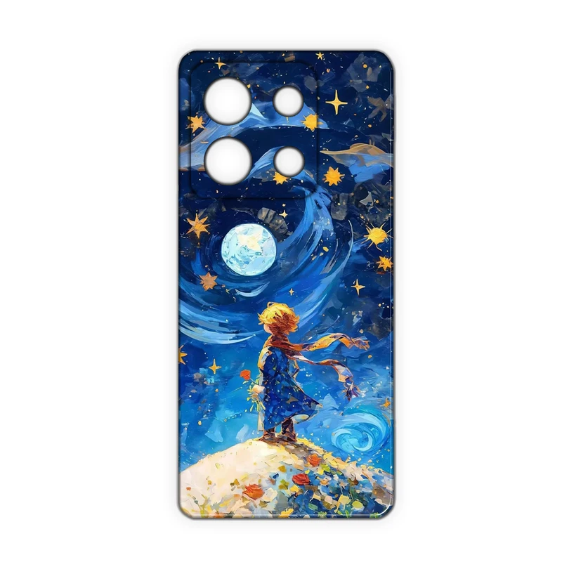 کاور مدل شازده کوچولو کد 345 مناسب برای گوشی موبایل شیائومی Redmi Note 13 Pro 4G / Poco M6 Pro 4G