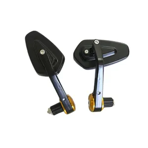 آینه سر فرمان موتورسیکلت مدل وزنه دار GOLD مجموعه 2 عددی