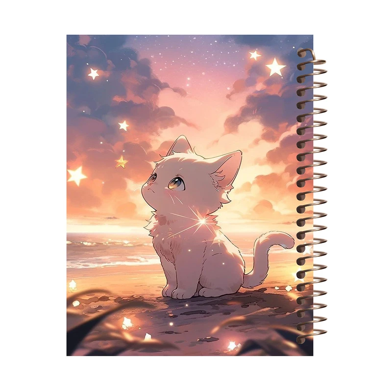 دفتر مشق 80 برگ طرح گربه کد J420