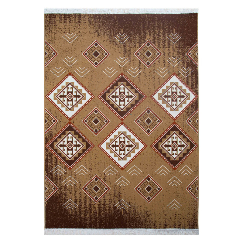 گلیم  ماشینی دنیای فرش کد 01 