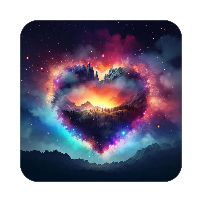 زیر لیوانی کاکتی مدل عاشقانه کد mp11969