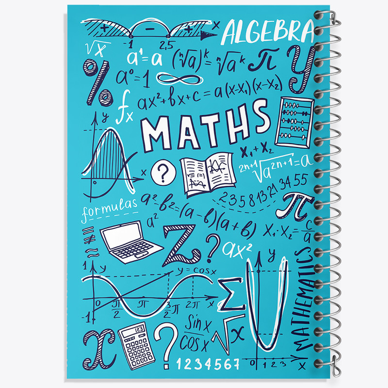 دفتر مشق 100 برگ خندالو طرح ریاضی کد N901