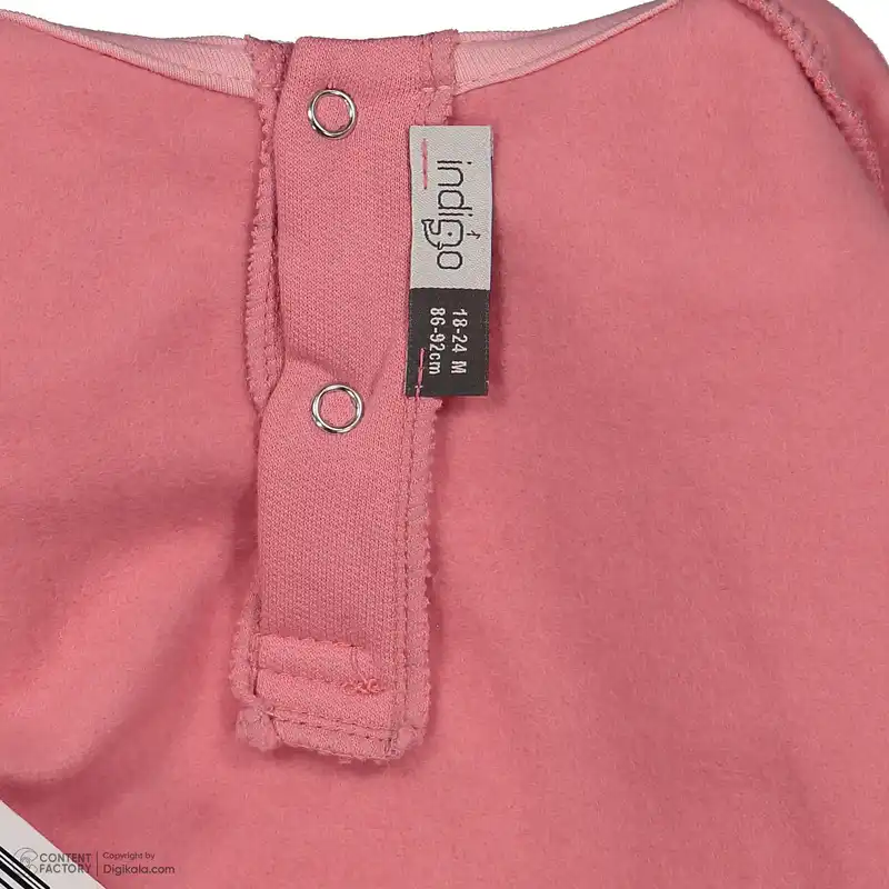 سویشرت نوزادی دخترانه ایندیگو مدل 23186