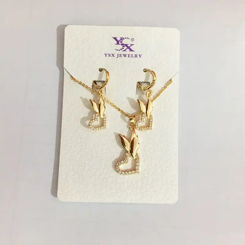 نیم ست زنانه وای اس ایکس مدل قلب کد AA154