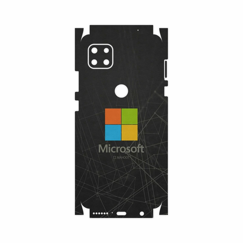 برچسب پوششی ماهوت مدل Microsoft-Logo-FullSkin مناسب برای گوشی موبایل موتورولا MOTO G 5G