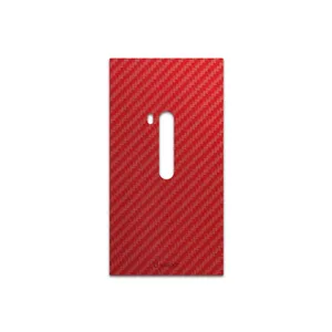 MAHOOT Red-Fiber Cover Sticker for Nokia Lumia 920