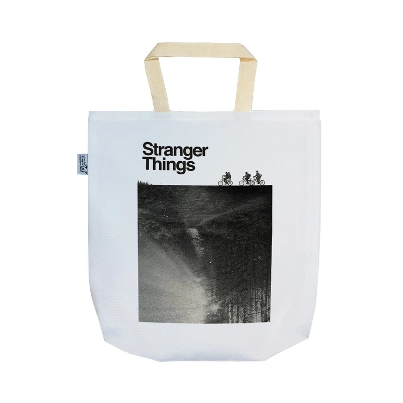 ساک خرید ترمه طراحان ایده مدل سریال چیزهای عجیب، Stranger Things کد strm0897 - SS