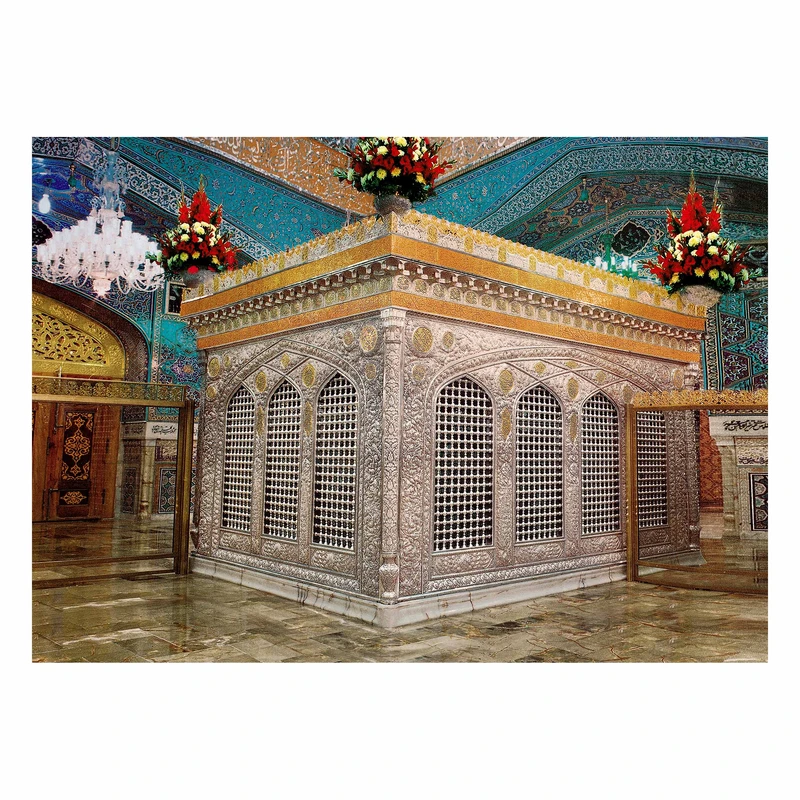  تابلوشاسی طرح مذهبی مدل حرم امام رضا کد H 102