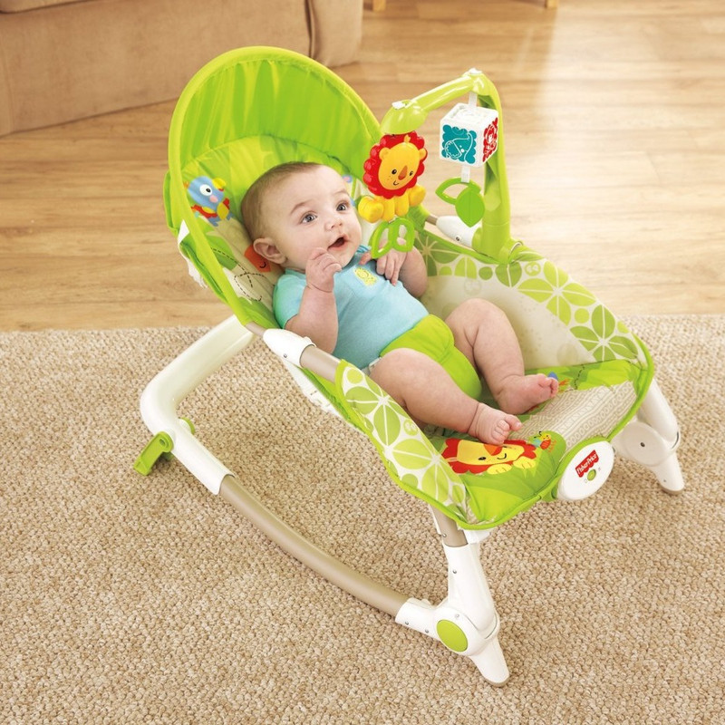 گهواره نوزاد فیشر پرایس مدل Newborn To Toddler Portable Rocker کد BCD30 گهواره نوزاد فیشر پرایس مدل Newborn To Toddler Portable Rocker کد BCD30