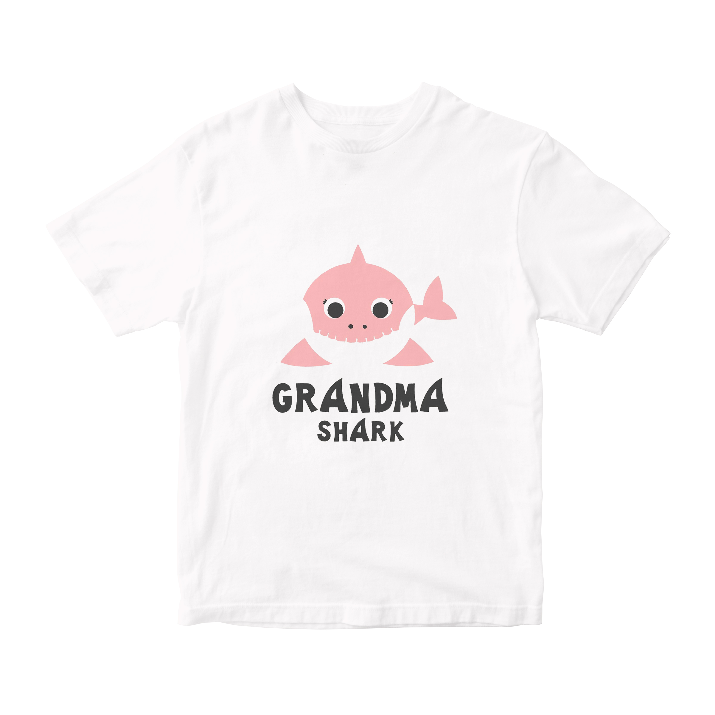 تی شرت آستین کوتاه طرح Grandma Shark زنانه مدل ۰۰۳