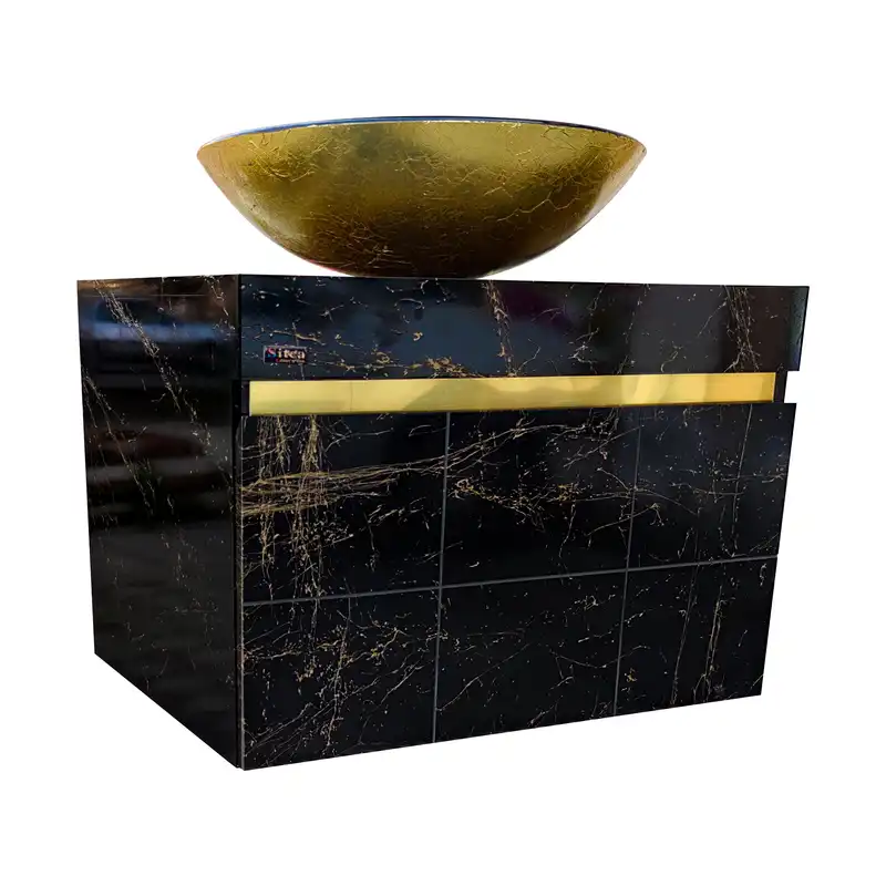 ست کابینت و روشویی سیتکا  مدل  SGL-R0030به همراه آینه بک لایت