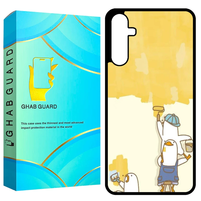 کاور قاب گارد طرح رنگ آمیزی مدل GCHPA24 مناسب برای گوشی موبایل سامسونگ Galaxy A24 4G