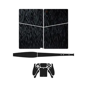 برچسب کنسول و دسته بازی ماهوت PS5 Slim Digital Edition مدل Swan_Matte