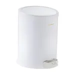 سطل زباله پدالی سام ست مدلV طرح استوانه ای کد 45135 ظرفیت 12 لیتری
