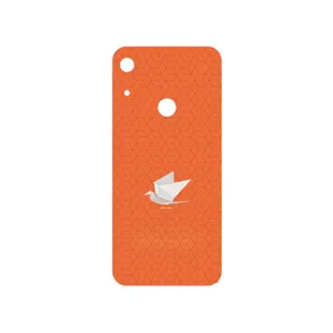 MAHOOT Minimalist origami bird Cover Sticker for Honor 8A