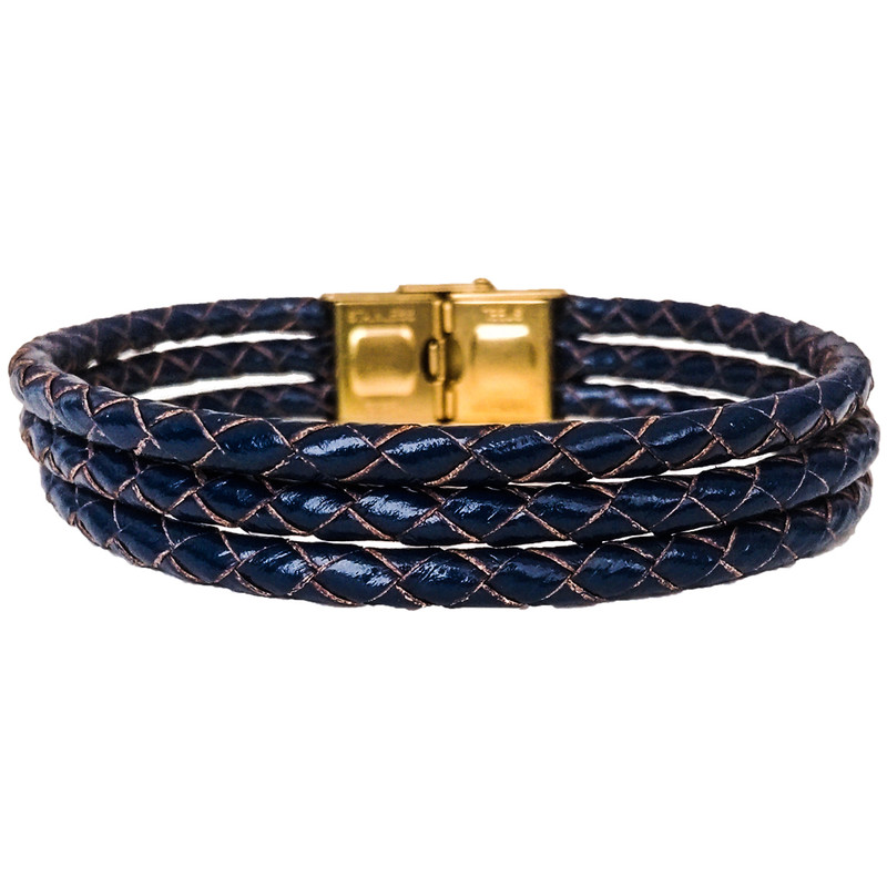 دستبند چرم وارک مدل دایان کد rb330