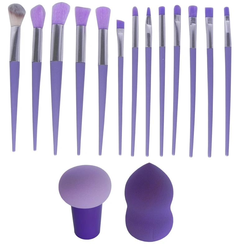 ست براش آرایشی کد 00322 بسته 15 عددی