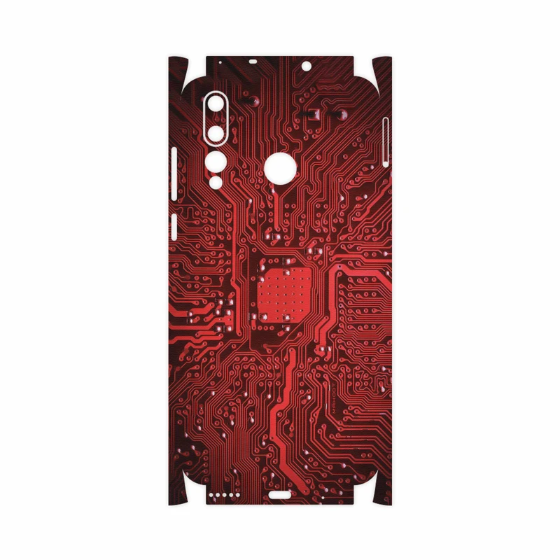 برچسب پوششی ماهوت مدل Red Printed Circuit Board-FullSkin مناسب برای گوشی موبایل هوآوی Nova 4