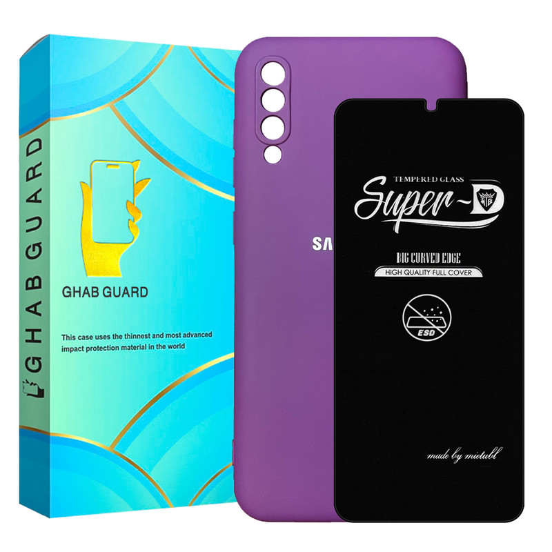  کاور قاب گارد مدل SILICONSUPERD مناسب برای گوشی موبایل سامسونگ Galaxy A70 / A70s به همراه محافظ صفحه نمایش