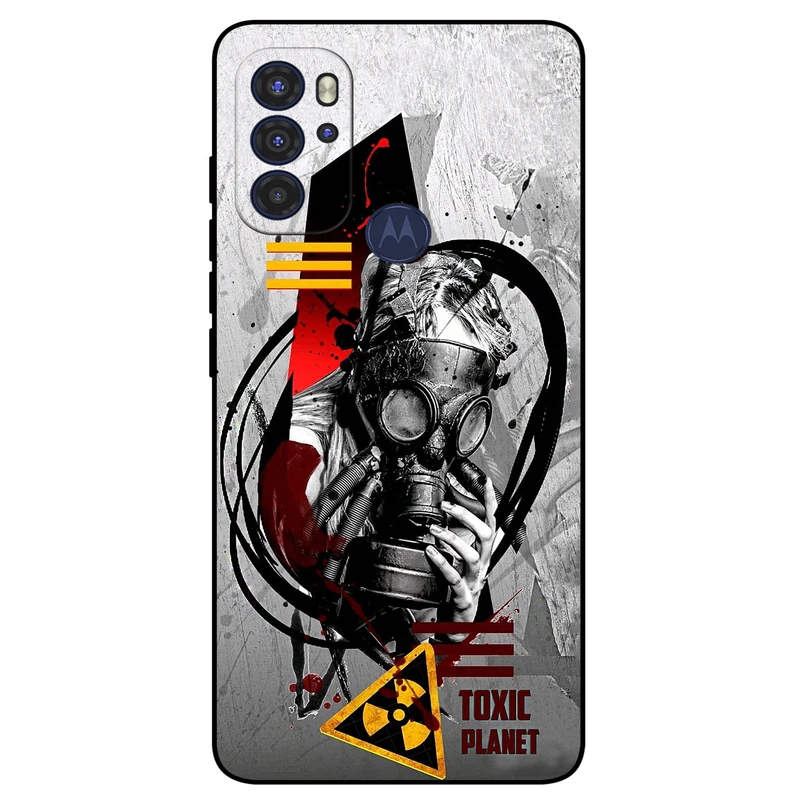 کاور مگافون طرح سمی مدل 2821 مناسب برای گوشی موبایل موتورولا Moto G60S