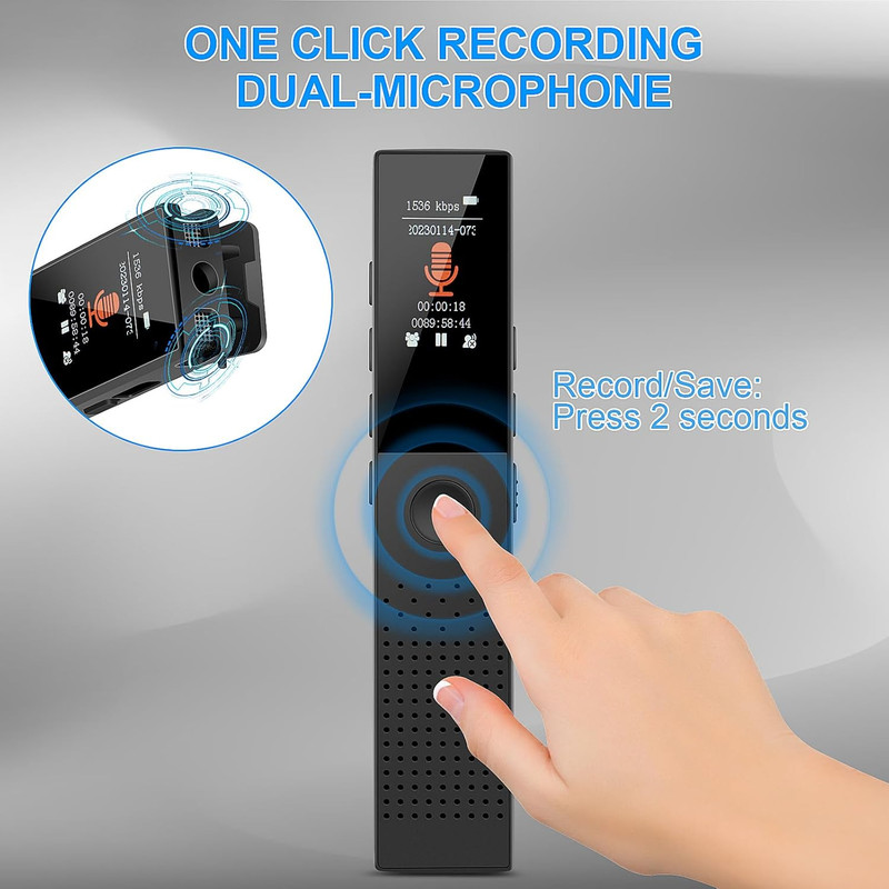 ضبط کننده دیجیتالی صدا مدل 3072KBPS