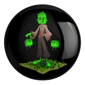 پیکسل خندالو طرح بازی ماینکرافت Minecraft کد 23253 مدل بزرگ