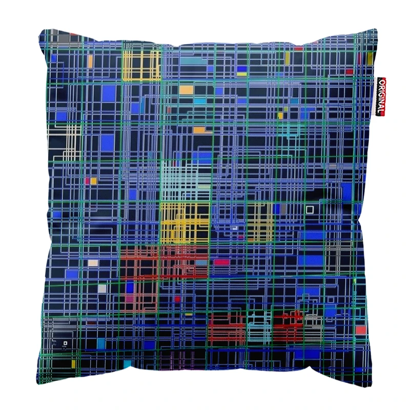  کوسن پاد آفرین طرح مینیمال کد 3596 سایز 40*40 سانتی متر