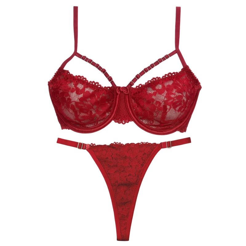 ست شورت و سوتین زنانه مدل گیپوری هارنس کد M01