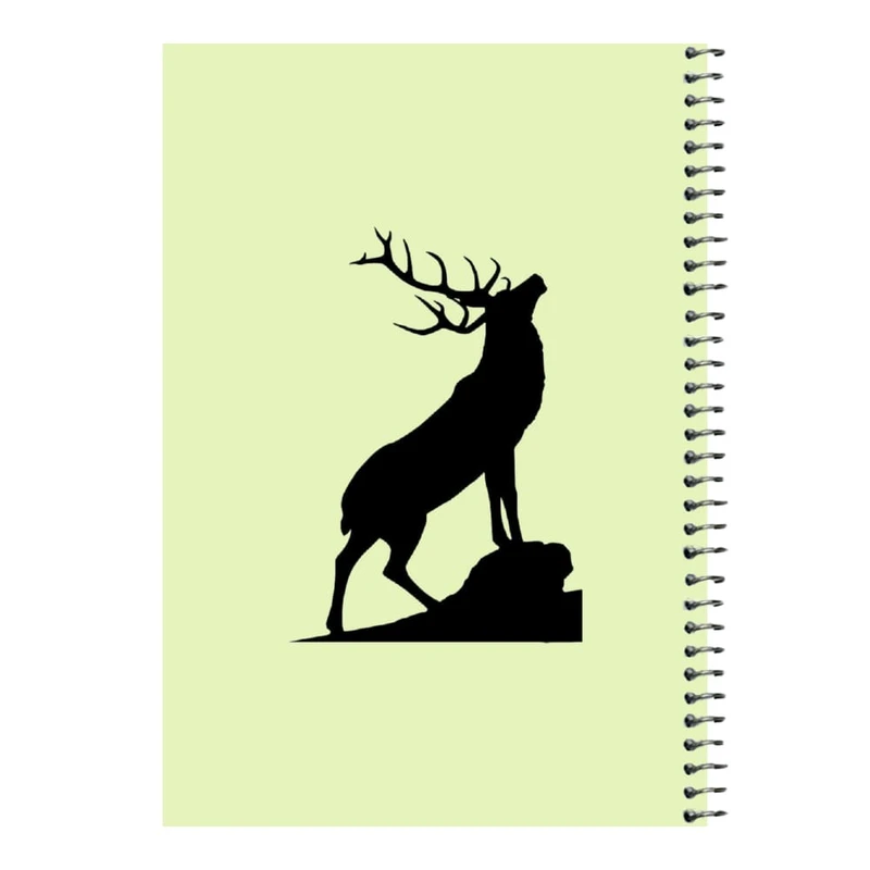 دفتر مشق 80 برگ اس جی مدل گوزن کد۵   