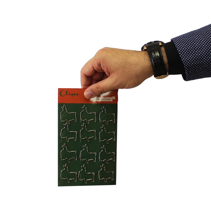 گیره کاغذ مدل 196-08 بسته 12 عددی گیره کاغذ مدل 196-08 بسته 12 عددی