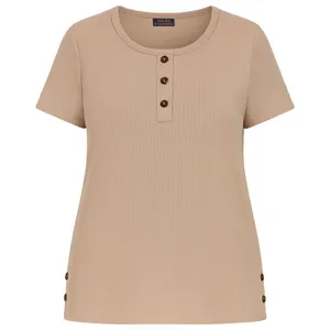 تی‌شرت آستین کوتاه راحتی زنانه مدل هلن کد 01