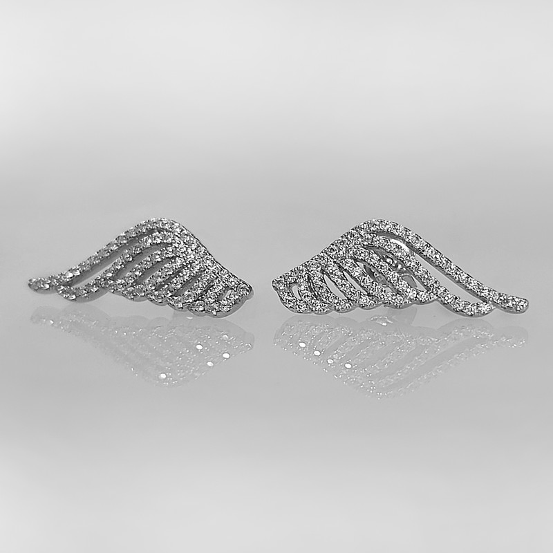 گوشواره نقره زنانه اقلیمه کد EN269