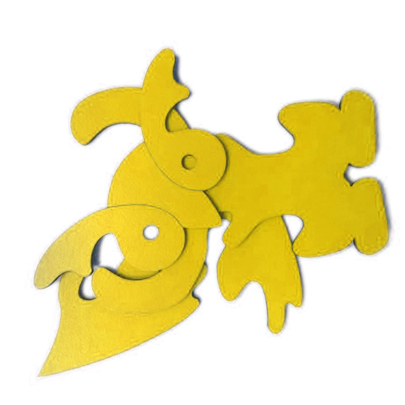 پازل 8 تکه طرح جغد مدل A1019