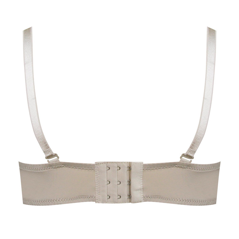 سوتین فنردار زنانه لتیسیا مدل بند متحرک کد 5267-9822 رنگ نسکافه ای