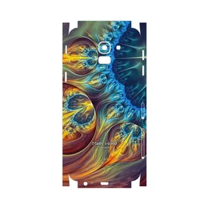 MAHOOT Mathematical Geometric Shape 8-FullSkin Cover Sticker for Samsung Galaxy J6