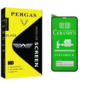 Waily Nice Pergas Glass Screen Protector For Apple Iphone XS Max Iphone 11 pro Max