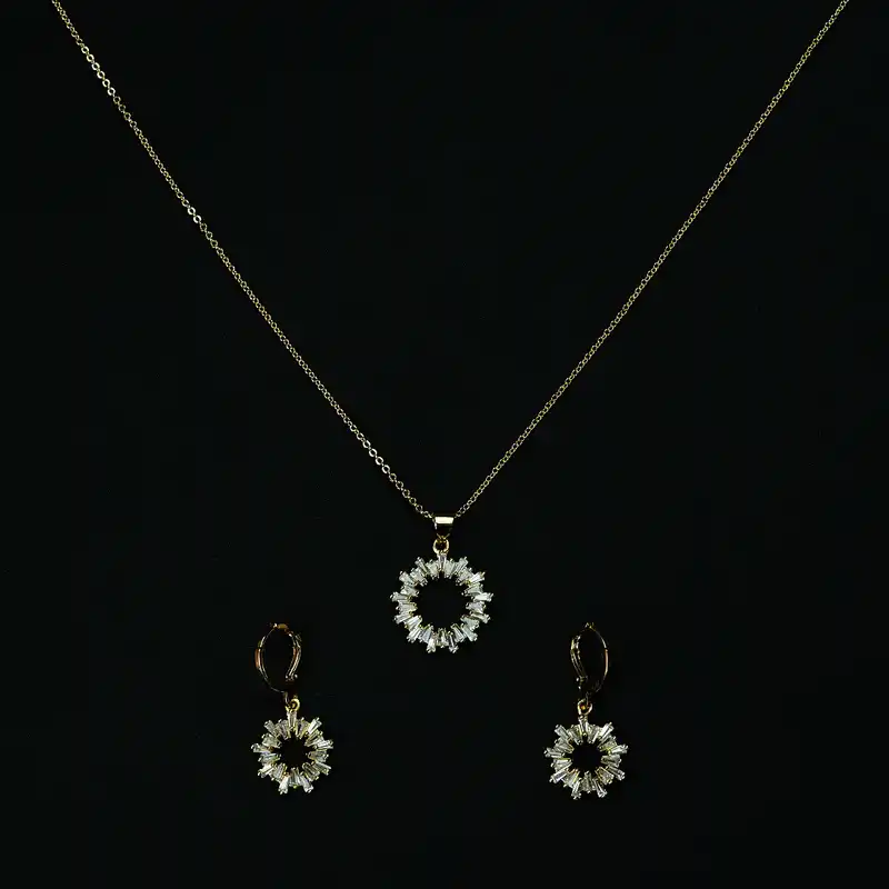 نیم ست زنانه مدل خورشید