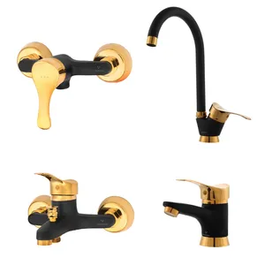 ست شیرآلات ویسادار مدل دیون پلاس مجموعه 4 عددی