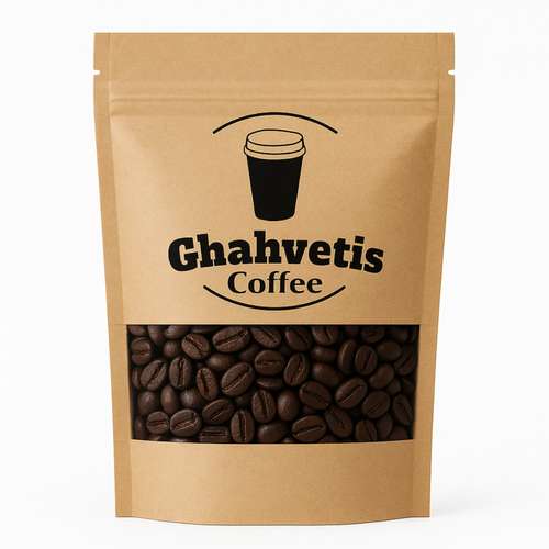 دانه قهوه 70 درصد روبوستا 30 درصد عربیکا - 250 گرم