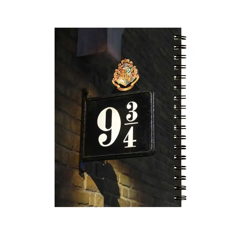 دفتر طرح هری پاتر و سکوی نه و سه چهارم کد D-904