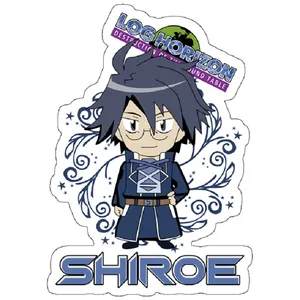 استیکر لپ تاپ مدل Log Horizon - Shiroe Chibi Cute