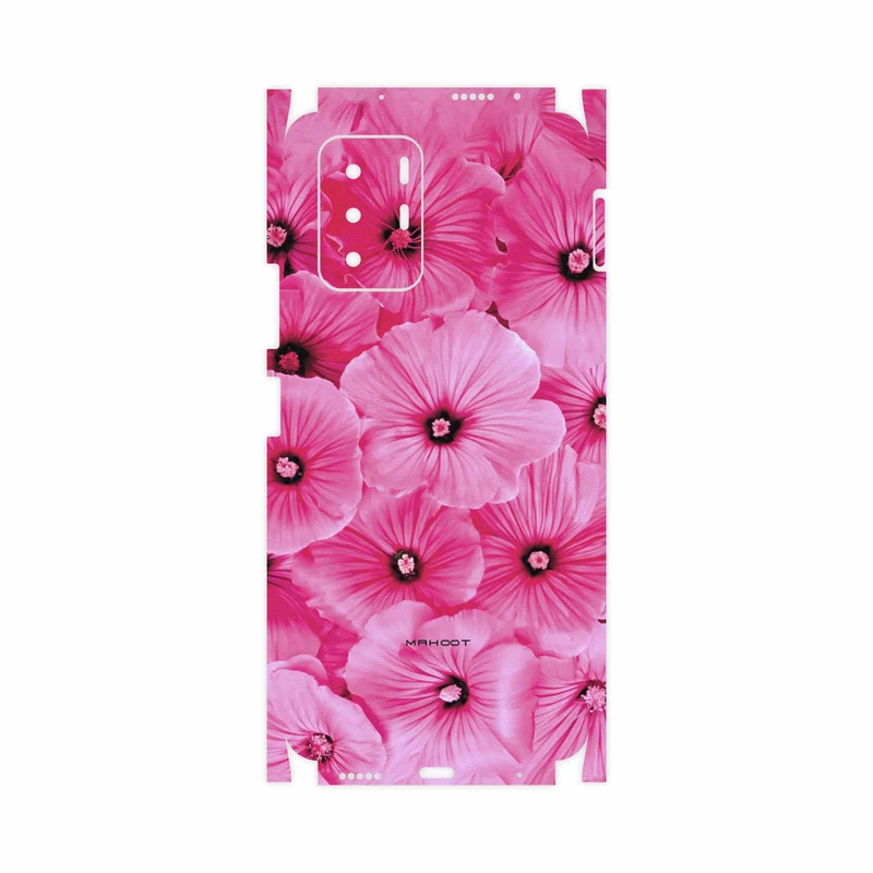 برچسب پوششی ماهوت مدل Pink-Flower-FullSkin مناسب برای گوشی موبایل شیائومی Poco X3 GT 5G
