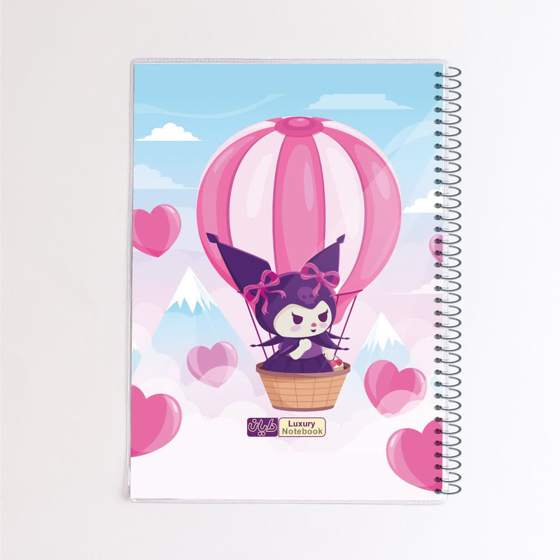 دفتر مشق ۵۰ برگ دایان طرح کرومی کد۵۳۹۴۲ بسته ۴ عددی