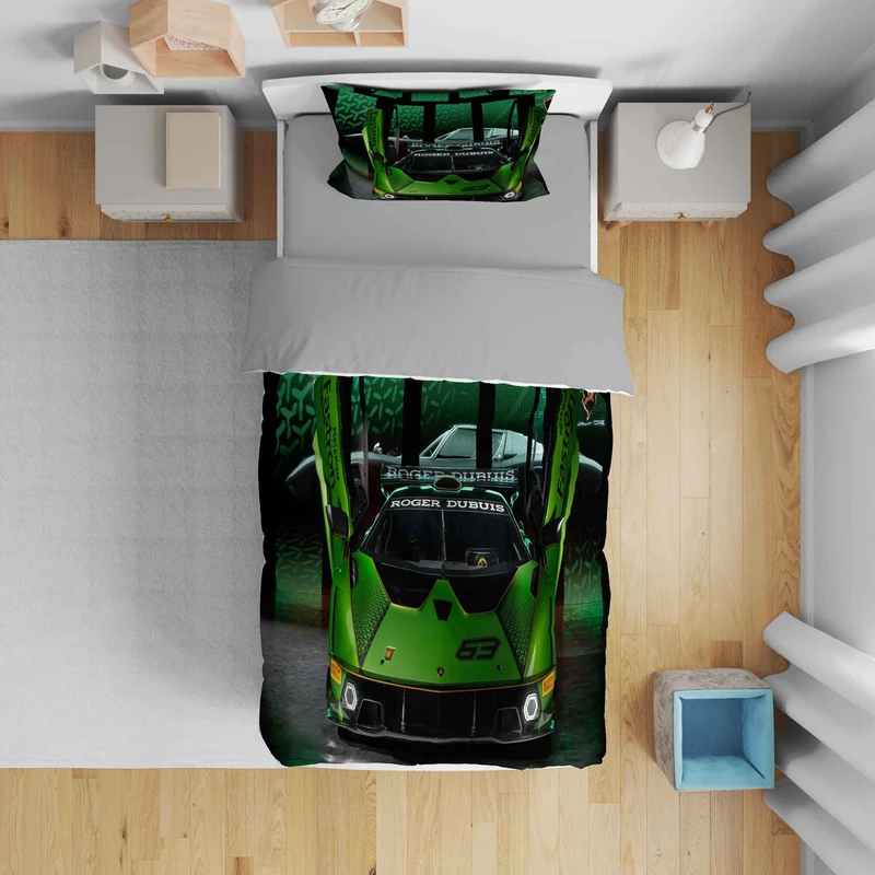 سرویس روتختی مدل ماشین اسپرت 5228 تک نفره 5 تکه