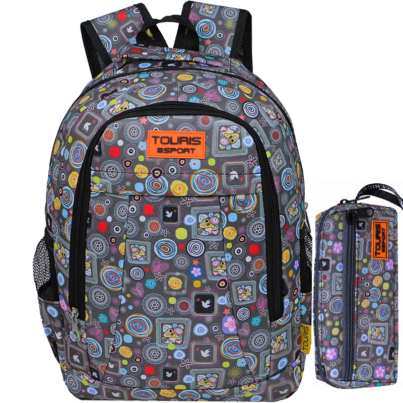 کوله پشتی مدرسه توریث مدل TS-332 به همراه جامدادی