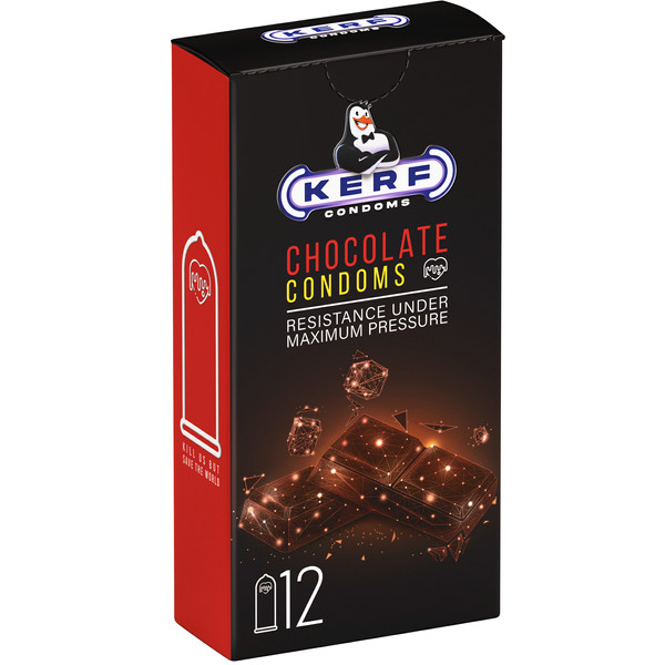 کاندوم کرف مدل شکلاتی بسته 12 عددی 