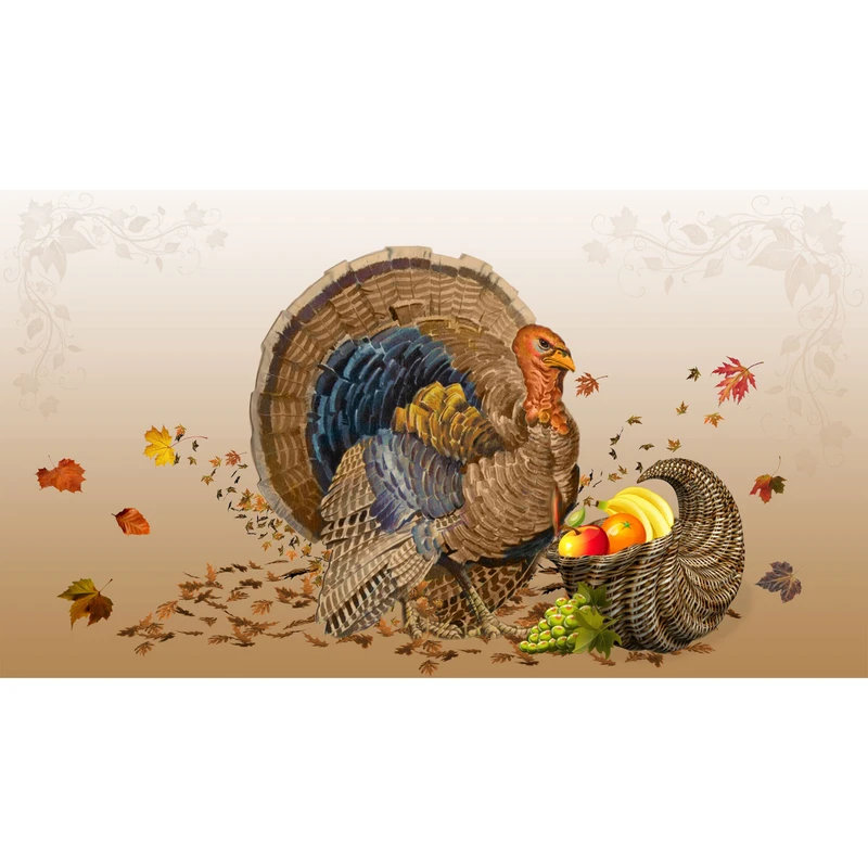 تابلو شاسی مدل نقاشی برگ پاییزی T6544