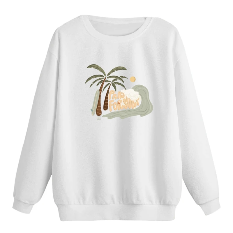 سویشرت زنانه مدل موج 