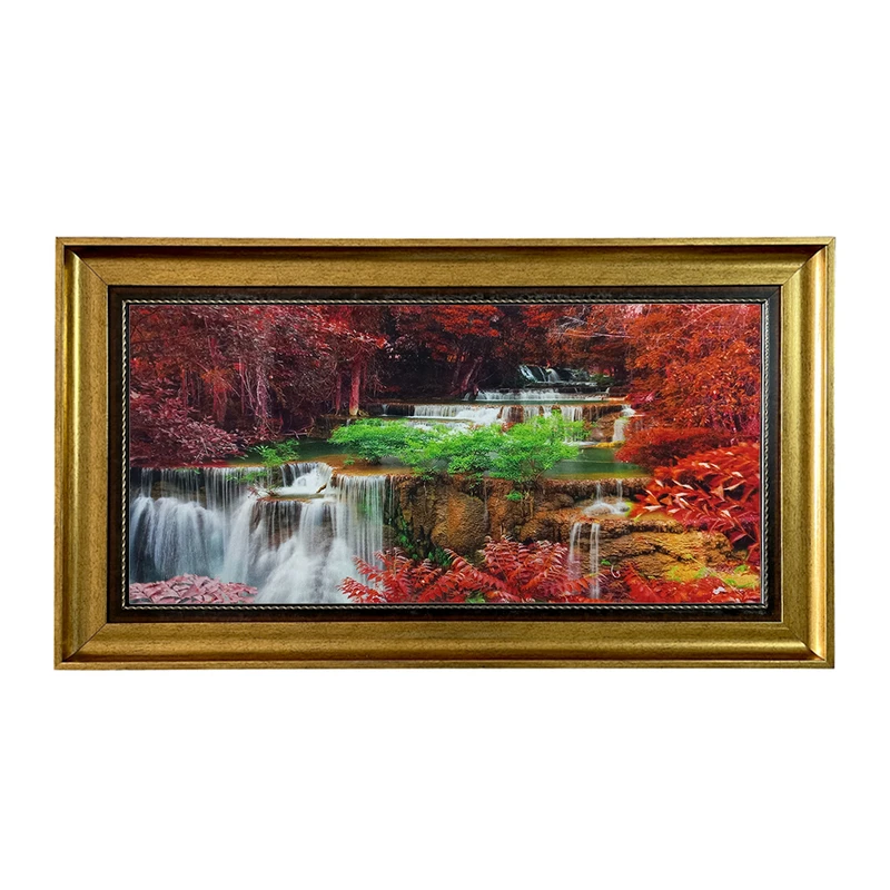 تابلو فرش ماشینی طرح دستبافت مدل آبشار کد 7903